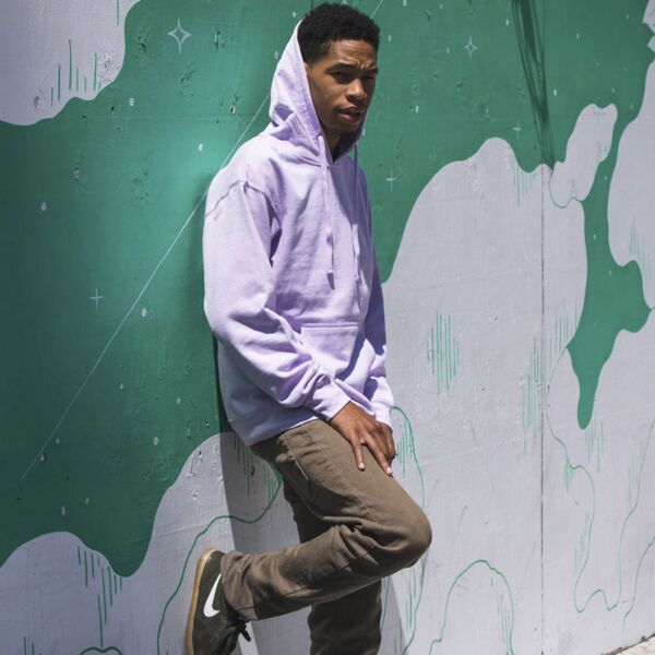 Midweight Hooded Pullover Sweatshirt - No Minimums - $$ Thumbnail