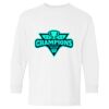 Heavy Cotton Youth Long Sleeve Gildan T-Shirt 5400B - $ Thumbnail