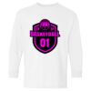 Heavy Cotton Youth Long Sleeve Gildan T-Shirt 5400B - $ Thumbnail