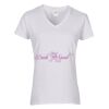 Heavy Cotton Women's V-Neck T-Shirt Thumbnail