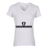 Heavy Cotton Women's V-Neck T-Shirt Thumbnail