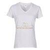 Heavy Cotton Women's V-Neck T-Shirt Thumbnail