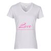 Heavy Cotton Women's V-Neck T-Shirt Thumbnail