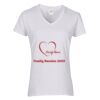 Heavy Cotton Women's V-Neck T-Shirt Thumbnail