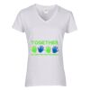 Heavy Cotton Women's V-Neck T-Shirt Thumbnail