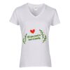 Heavy Cotton Women's V-Neck T-Shirt Thumbnail