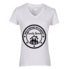 Heavy Cotton Women's V-Neck T-Shirt Thumbnail