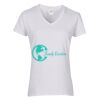 Heavy Cotton Women's V-Neck T-Shirt Thumbnail