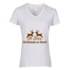 Heavy Cotton Women's V-Neck T-Shirt Thumbnail