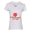 Heavy Cotton Women's V-Neck T-Shirt Thumbnail