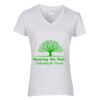Heavy Cotton Women's V-Neck T-Shirt Thumbnail