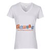 Heavy Cotton Women's V-Neck T-Shirt Thumbnail