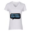 Heavy Cotton Women's V-Neck T-Shirt Thumbnail