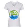 Heavy Cotton Women's V-Neck T-Shirt Thumbnail