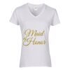 Heavy Cotton Women's V-Neck T-Shirt Thumbnail