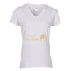 Heavy Cotton Women's V-Neck T-Shirt Thumbnail