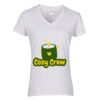 Heavy Cotton Women's V-Neck T-Shirt Thumbnail