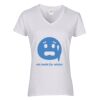 Heavy Cotton Women's V-Neck T-Shirt Thumbnail