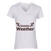 Heavy Cotton Women's V-Neck T-Shirt Thumbnail