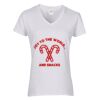 Heavy Cotton Women's V-Neck T-Shirt Thumbnail