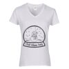 Heavy Cotton Women's V-Neck T-Shirt Thumbnail
